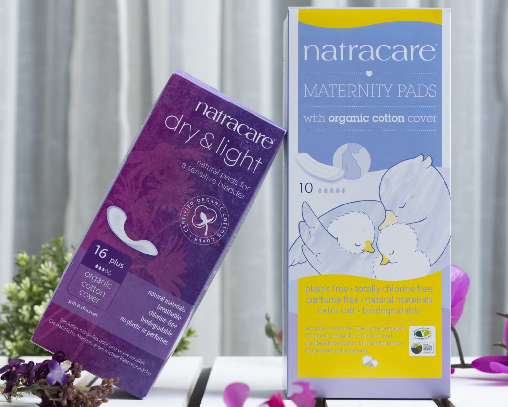 Natural Ultra Super Plus Period Pads without wings - Natracare